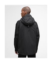 Men's Barbour Rig Showerproof Jacket - Black