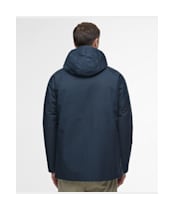 Men's Barbour Modern Lorden Showerproof Mac - Navy