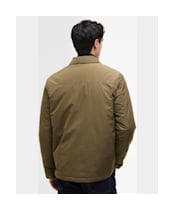 Men's Barbour International Padded Ariel Shirt Jacket - Light Sage