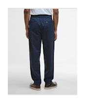 Men's Barbour Cole Relaxed Fit Poplin Trouser - Navy