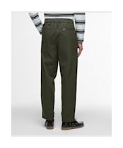 Men's Barbour Cole Relaxed Fit Poplin Trouser - Olive