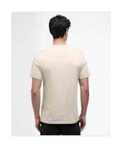 Men's Barbour International Small Logo Tee - New Mist