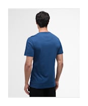 Men's Barbour International Small Logo Tee - Insignia Blue