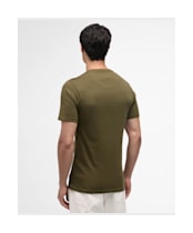 Men's Barbour International Small Logo Tee - Light Sage