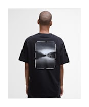 Men's Barbour Parkend Photographic Relaxed T-Shirt - Black