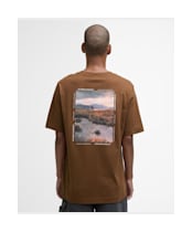 Men's Barbour Parkend Photographic Relaxed T-Shirt - Umber