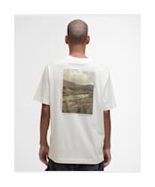 Men's Barbour Parkend Photographic Relaxed T-Shirt - Whisper White