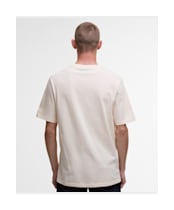 Men's Barbour International Moakes Graphic T-Shirt - Calico White
