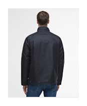 Men's Barbour Cordhill Waxed Jacket - Navy