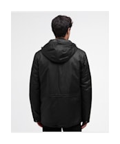 Men's Barbour International Endley Waxed Jacket - Black