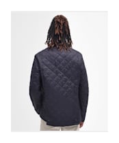 Men's Barbour Heritage Liddesdale Quilted Jacket - Navy