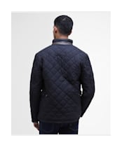 Men's Barbour Powell Quilted Jacket - Navy