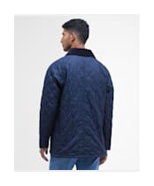 Men's Barbour Ashby Polarquilt Jacket - Navy