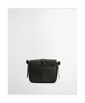 Women's Barbour Mini Rosa Leather Crossbody Bag - Black