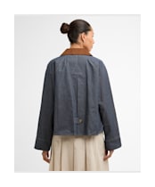 Women's Barbour Freckleton Casual Jacket - Indigo / Dress