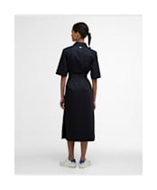 Women's Barbour Sloane Midi Dress - Dark Navy