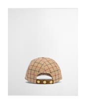 Women's Barbour Mackworth Cap - Beige Tattersall
