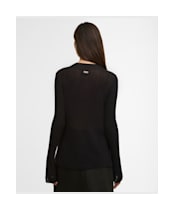 Women's Barbour International Ozara Knitted Jumper - Black