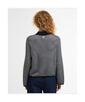 Women's Barbour Inez Knitted Jumper - Dark Navy Stripe