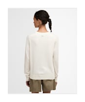 Women's Barbour Oakley Knitted Jumper - Cloud