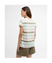 Women's Barbour Lyndale Top - Spearmint Multi