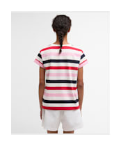 Women's Barbour Lyndale Top - Poppy Red Multi