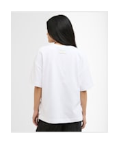 Women's Barbour Marron Top - White
