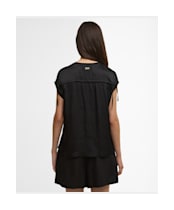 Women's Barbour International Brianna Top - Black