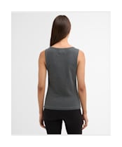Women's Barbour International Lyra Top - Washed Black