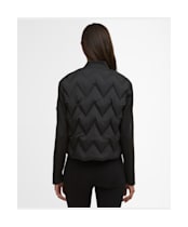 Women's Barbour International Prism Quilted Sweat - Black