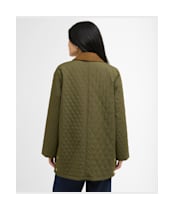 Women's Barbour Goldmire Quilted Jacket - Ivy Green / Ancient