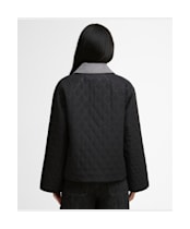 Women's Barbour Kirby Quilted Jacket - Black / Dress