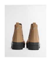 Women's Barbour Mallow Chelsea Wellington Boots - Beige / Dress Tartan