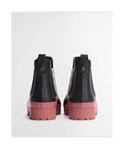 Women's Barbour Mallow Chelsea Wellington Boots - NAVY/CHERRY BLOS