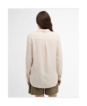 Women's Barbour Marine Shirt - Hessian Stripe