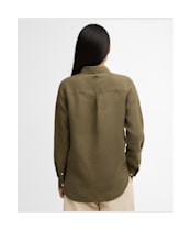 Women's Barbour Marine Shirt - Dusky Khaki