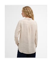 Women's Barbour Marine Shirt - Pink Stripe