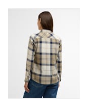 Women’s Barbour Bredon Shirt - Dress Navy Tartan