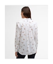 Women’s Barbour Safari Shirt - Pheasant Print 2