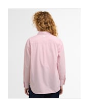 Women's Barbour Polly Striped Shirt - Poppy Red Stripe
