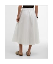 Women's Barbour Melody Midi Skirt - White