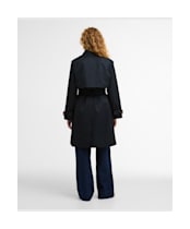 Women's Barbour Maia Showerproof Jacket - Dark Navy / Dress Navy Tartan