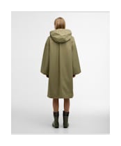 Women's Barbour Blearigg Showerproof Jacket - Bleached Olive