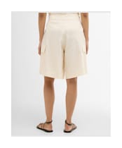 Women's Barbour International Valencia Shorts - Ecru