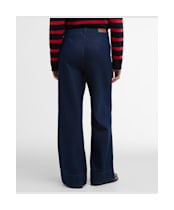 Women's Barbour Maia Denim Trousers - Rinse Wash Denim
