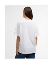 Women's Barbour Derwent T-Shirt - White