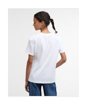 Women's Barbour Bedale T-Shirt - White