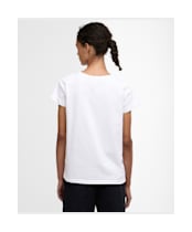 Women's Barbour Bede T-Shirt - White