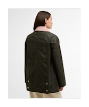 Women's Barbour Modern Beadnell Waxed Jacket - Archive Olive / Ancient