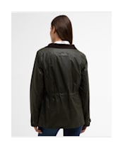 Women's Barbour Summer Sapper Waxed Jacket - Archive Olive / Ancient